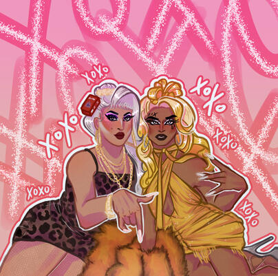 Full Render Art (Half Body) - Drag Fanart Full Render Art (Half Body) - Drag Fanart